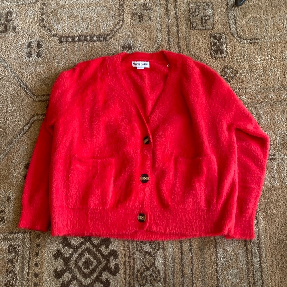 Charlie Holiday Red Sweater